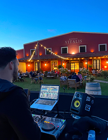 bodegas vitalis – evento de noche en la bodega bodegas vitalis - evento de noche en la bodega